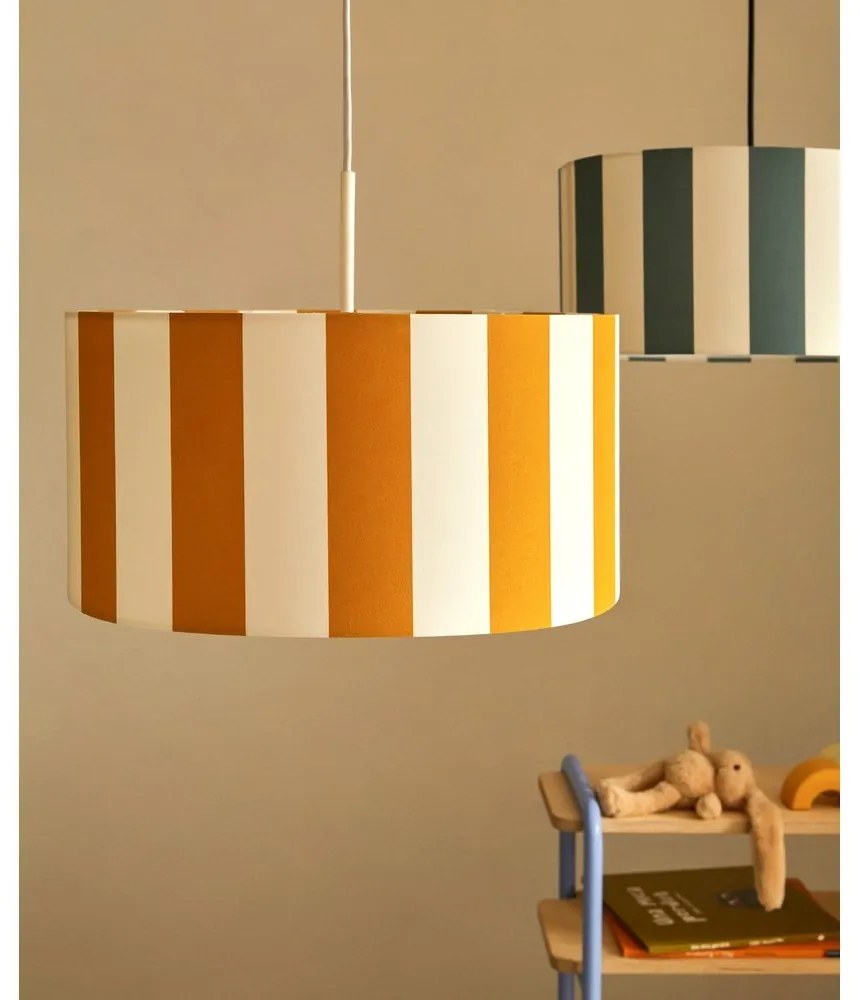 Biele/modré detské tienidlo ø 40 cm Ciral – Kave Home
