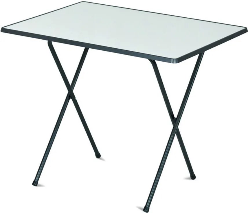 Stôl 60x80 camping SEVELIT antracit / biela