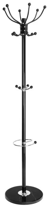 Stojanový vešiak AREN čierny