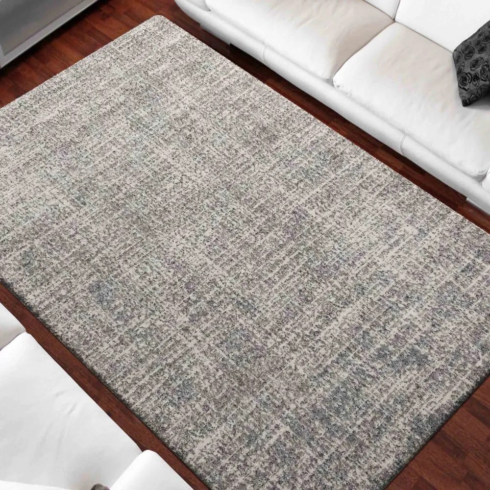 DomTextilu Kvalitný sivý koberec v módnom designe 38627-181343