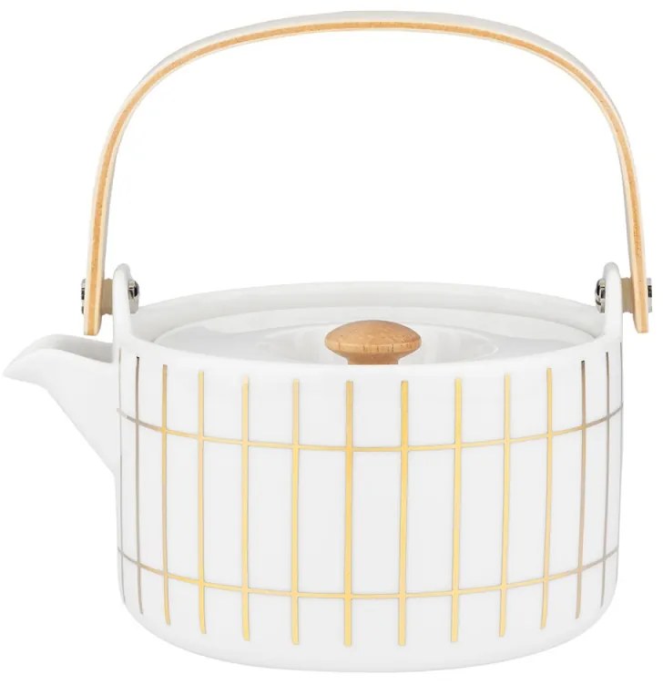 Kanvica Oiva Tiiliskivi 0,7l, bielo-zlatá