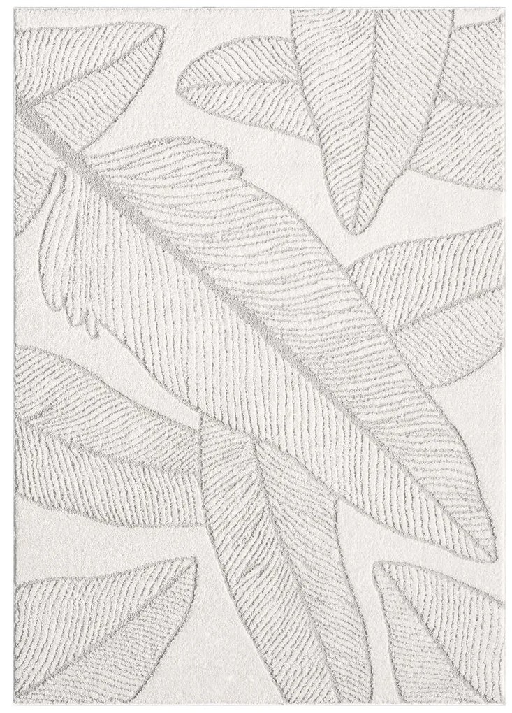 Dekorstudio Moderný koberec LOUNGE 0629 - sivý Rozmer koberca: 120x170cm