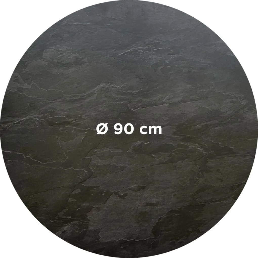 COMPACT 12 TABO SLATE - STOLOVÁ DOSKA Ø90 cm