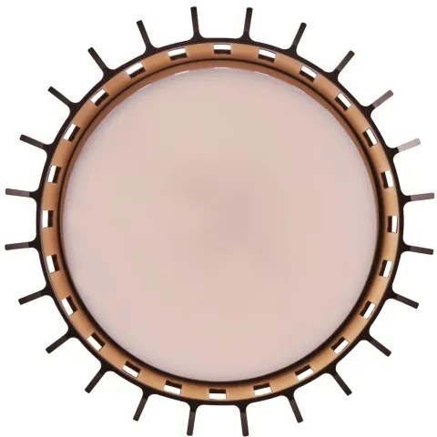 Nordlux - Vonkajšie stropné svietidlo ALUDRA 1xE27/15W/230V hnedá