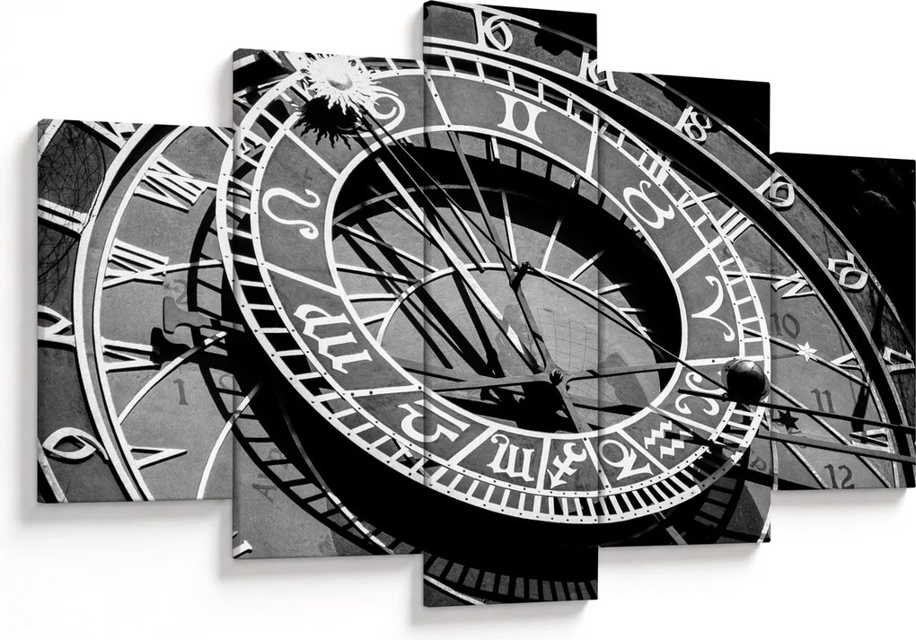 Obraz - Astronomické hodiny, Praha, Česká Republika (150x105 cm)