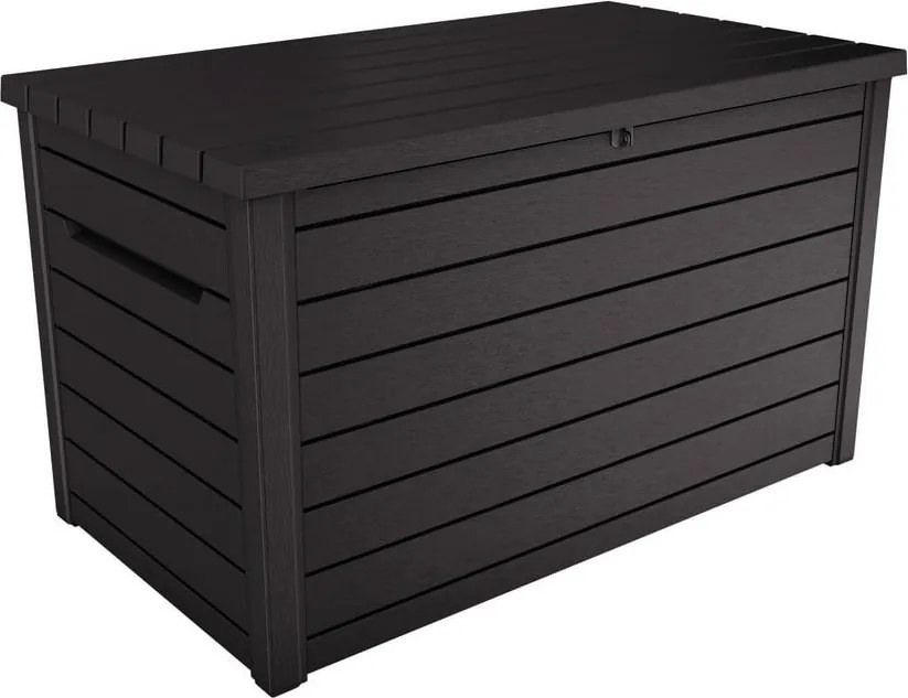 Hnedý plastový záhradný úložný box Ontario – Keter