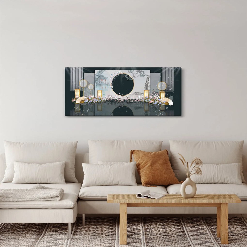 Obraz - Koláž (120x50 cm)