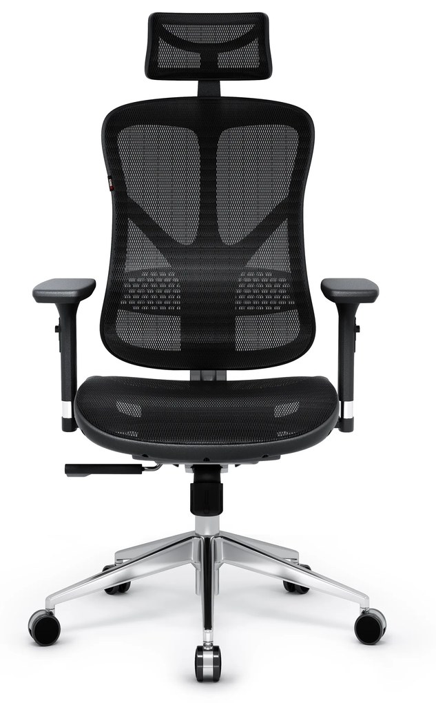 Kancelárska ergonomická stolička Diablo V-Basic, čierna