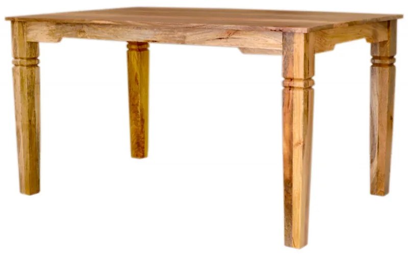 Jedálenský stôl Guru 120x90 z mangového dreva Mango natural