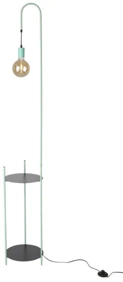 Stojacia lampa WALK 1xE27/40W/230V tyrkysová