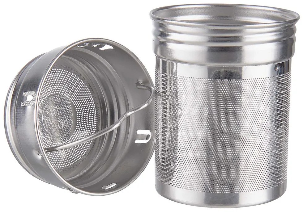 TEA TENDER Fľaša na čaj s kvetinovou potlačou 450 ml