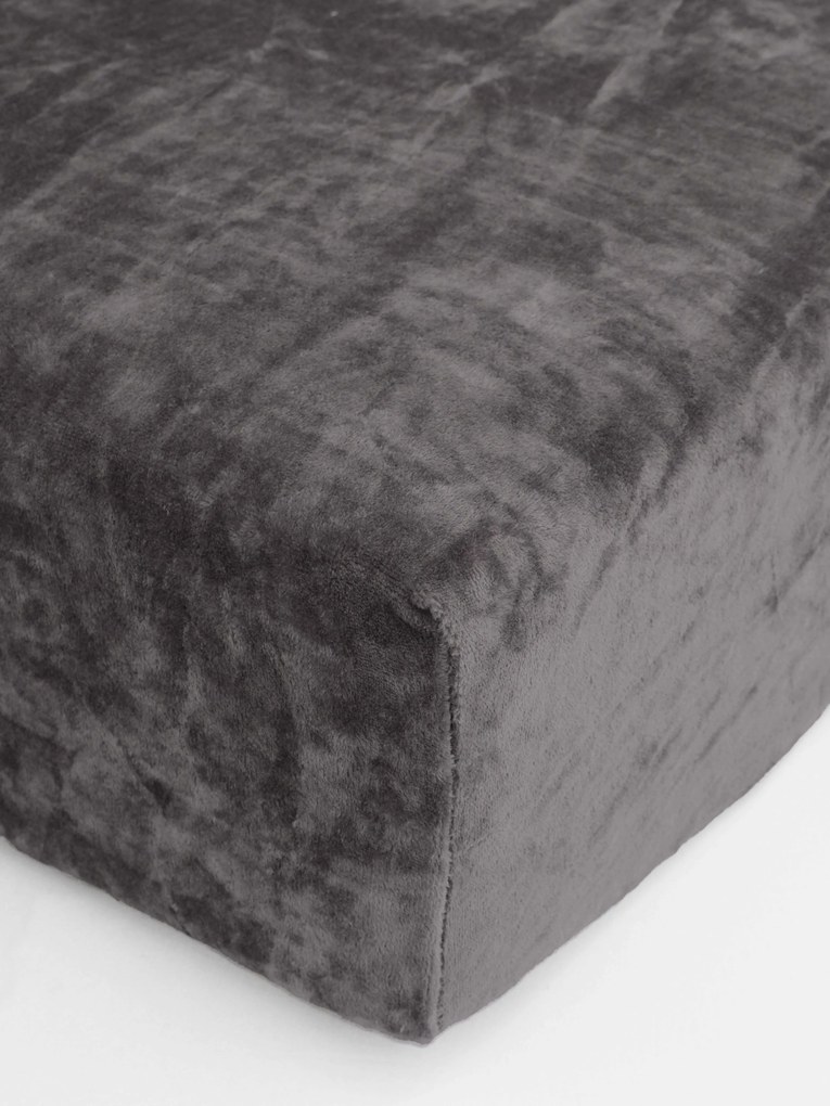 Plachta mikroplyš Exclusive 90 × 200 cm – tmavosivá