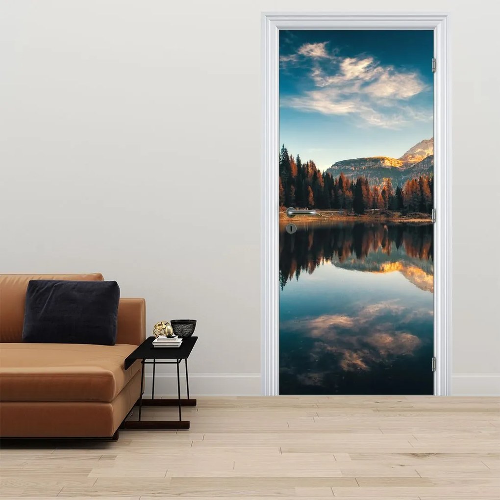 Fototapeta na dvere - Alpy (95x205cm)