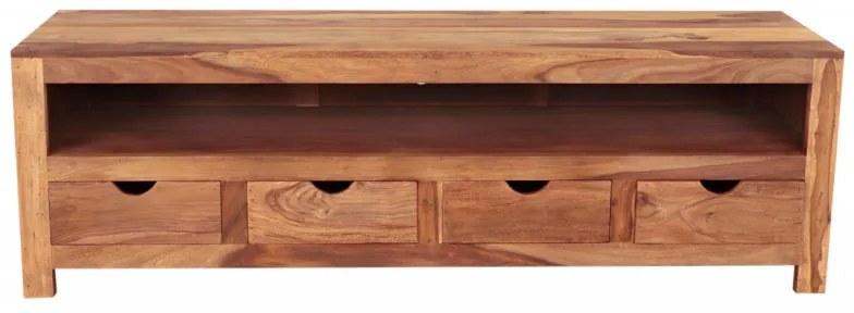 TV stolík Amba 160x50x45 z indického masívu palisander Natural