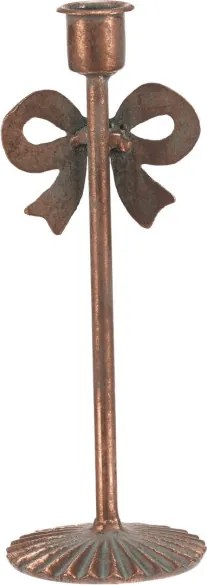 Kovový svietnik 22 cm medený FUP566-M