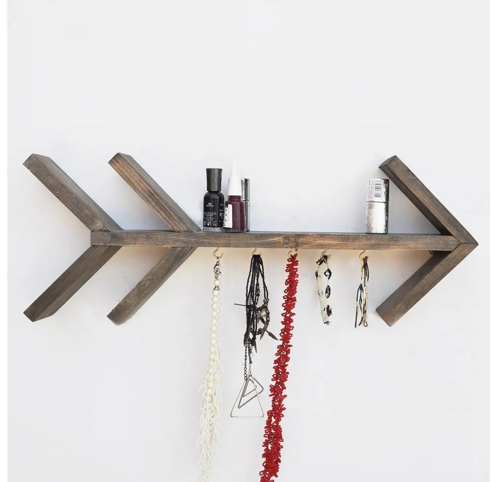 Nástenná polica RAF 20x52 cm smrek