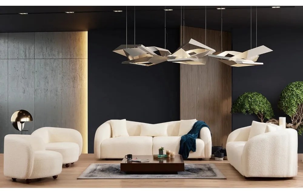 Krémová pohovka 236 cm Venedik – Artie