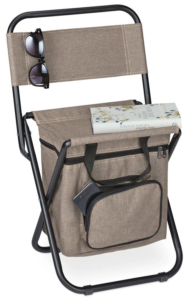 Kempingová stolička s operadlom, RD36793
