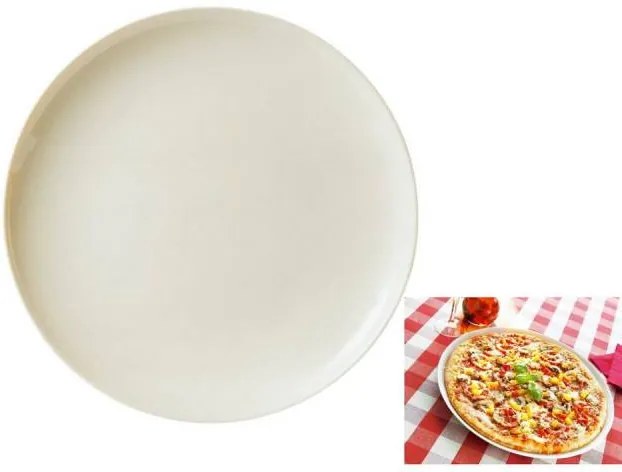 Tanier na pizzu biely FRIENDS 32 cm