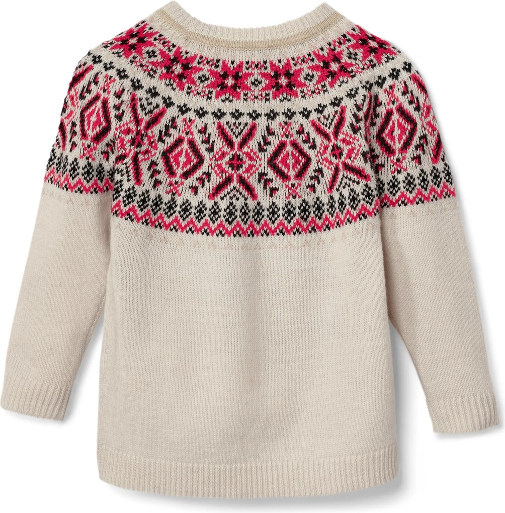 Detský pletený sveter s nórskym vzorom