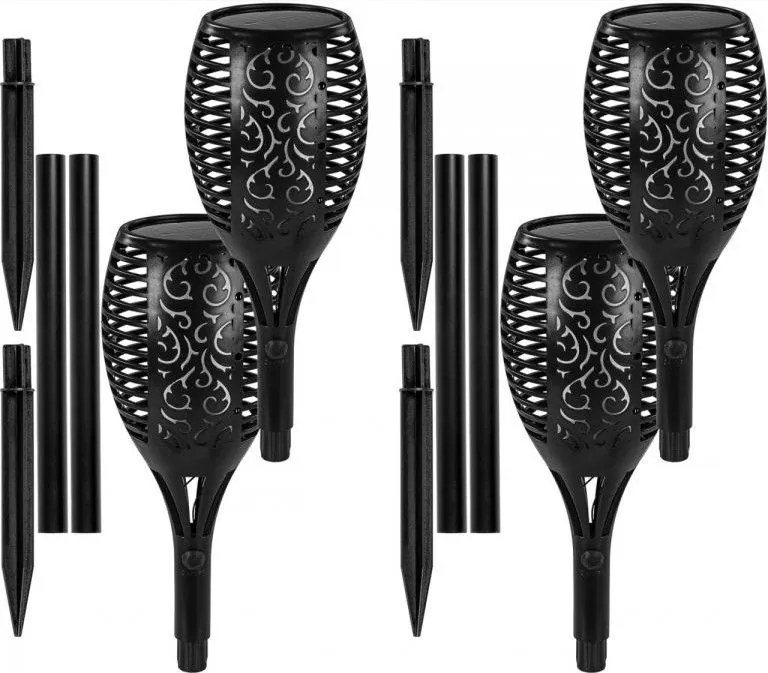 VOLTRONIC® sada solárnych svietidiel 33 LED 4 ks M84784
