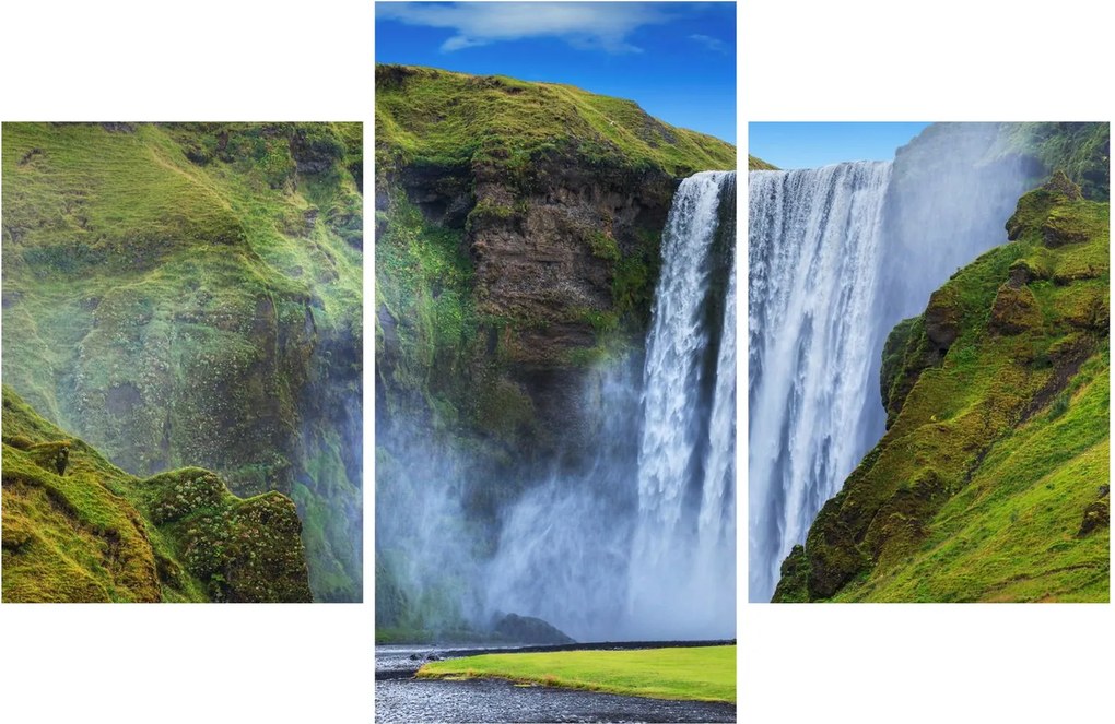 Obraz - Vodopád Seljalandsfoss (90x60 cm)