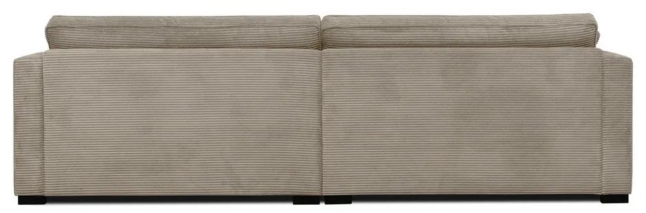 Béžová menčestrová pohovka 266 cm Mobby – Scandic