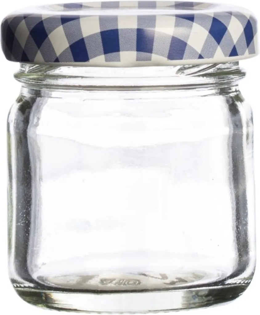 Kilner Guľatý pohár na zaváranie so skrutkovaním, 43 ml