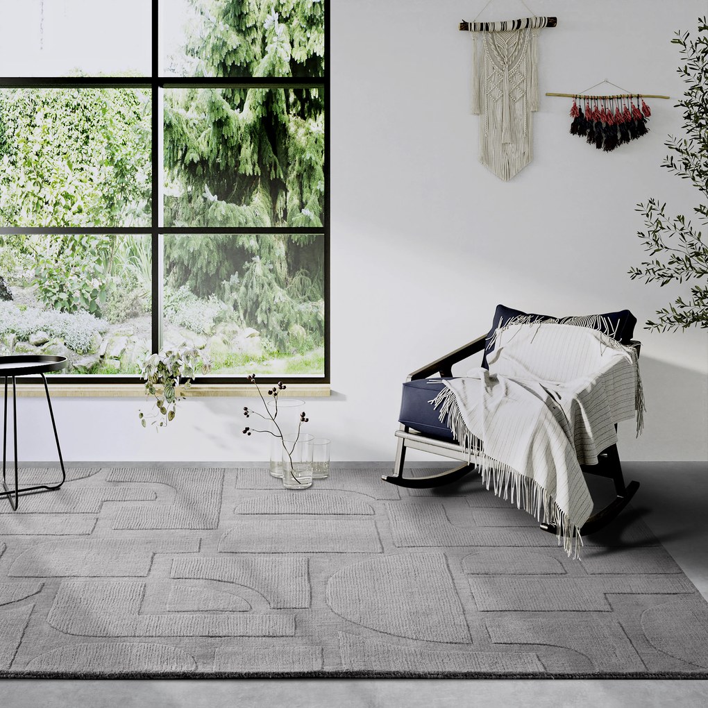 Villeroy & Boch Kusový koberec 106174 Grey, 120x170, šedá, obývacia izba