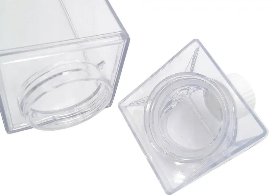 Water Bottle 1000 Ml Transparent Plastic Cow - 1000 ml
