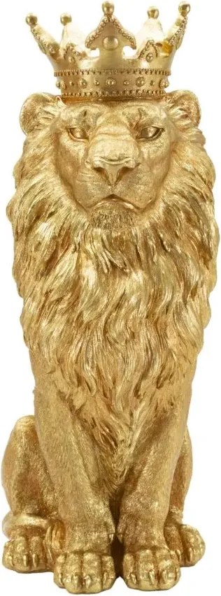 Dekoratívna socha Shant 74 cm zlatá
