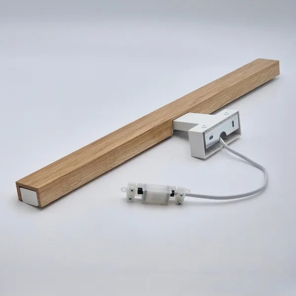 Brilagi-LED Kúpeľňové osvetlenie zrkadla WOODY MIRROR LED/12W/230V IP44 dub/biela