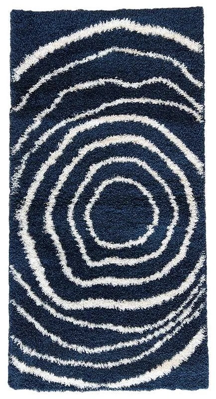 Koberec Shaggy Blizz 0,8/1,5 79876 modrý