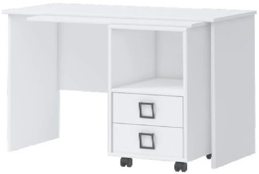 Písací stôl Kiki RS-BE/KI-15 biely/biely