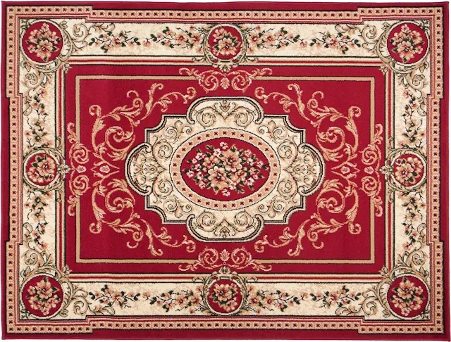 TA Koberec F744A ČERVENÝ ATLAS PP Rozmer: 300x400 cm