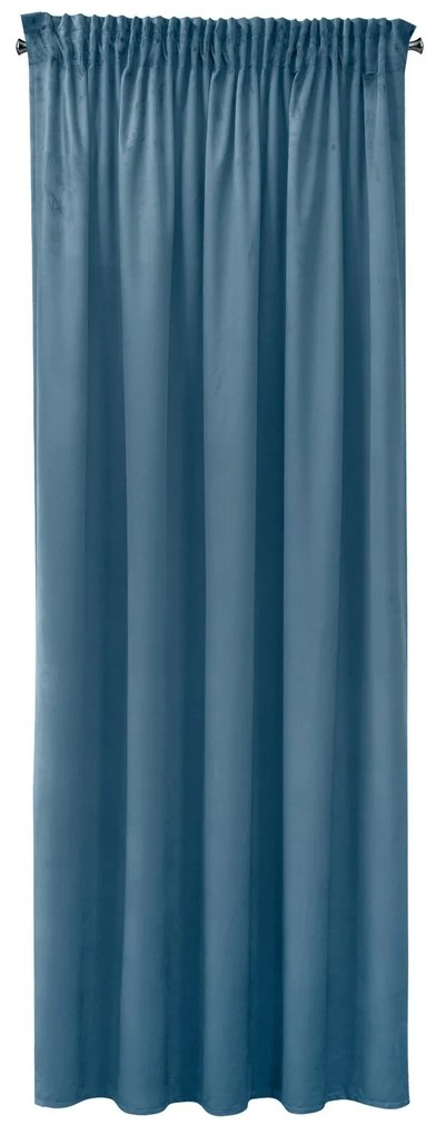 ZATEMŇOVACÍ ZÁVES NA PÁSKE PIERRE CARDIN SIBEL 140X270 CM MODRÁ