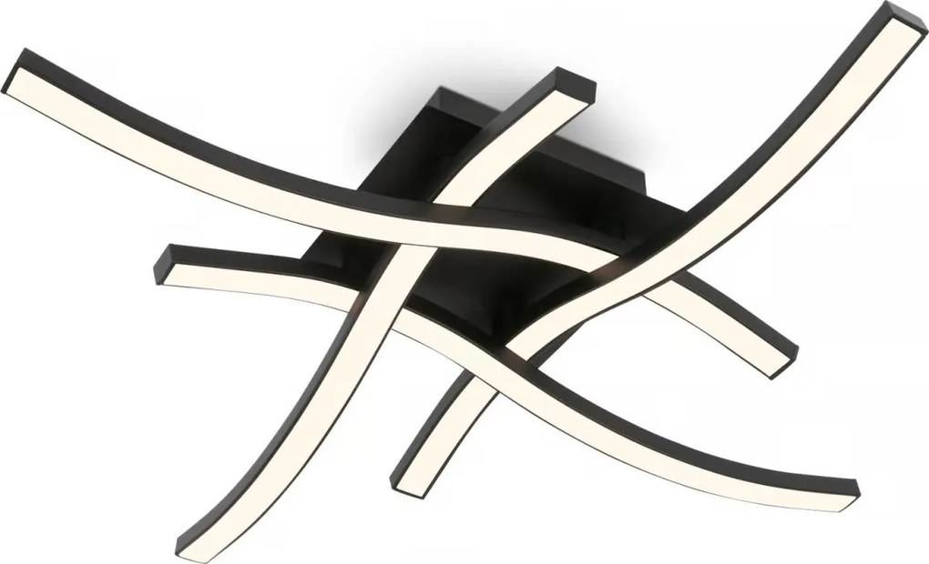 Brilo 3677-045 - LED stropné svietidlo LED/14,4W/230V čierne