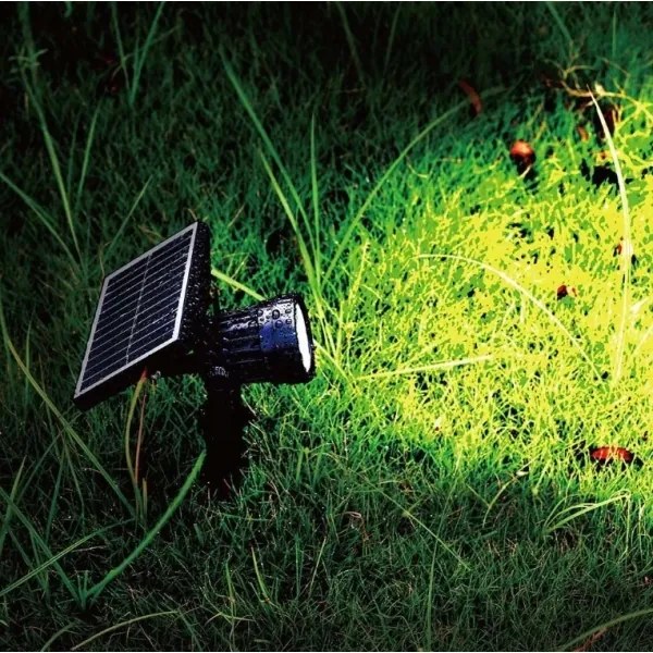 LED Solárne svietidlo SPIKE LED/2W/5,5V IP65 3000K 1200 mAh