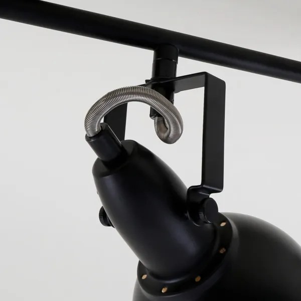 Bodové svietidlo 3xE14/40W/230V čierne