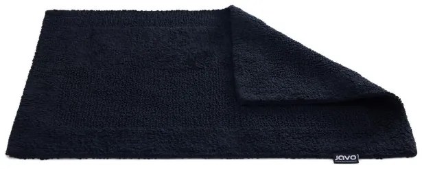 Kúpeľňový koberček Javo Cotton čierny