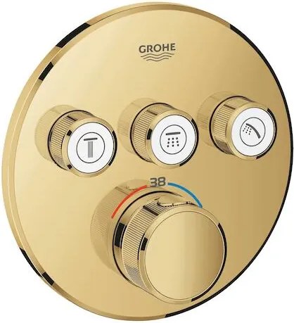 Grohe Grohtherm Smartcontrol termostat bez podomietkového telesa cool sunrise 29121gl0 G29121GL0