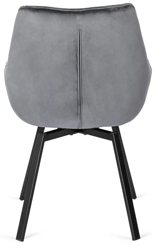 PROXIMA.store - Otočné jedálenské kreslo LUNA FARBA: hnedá