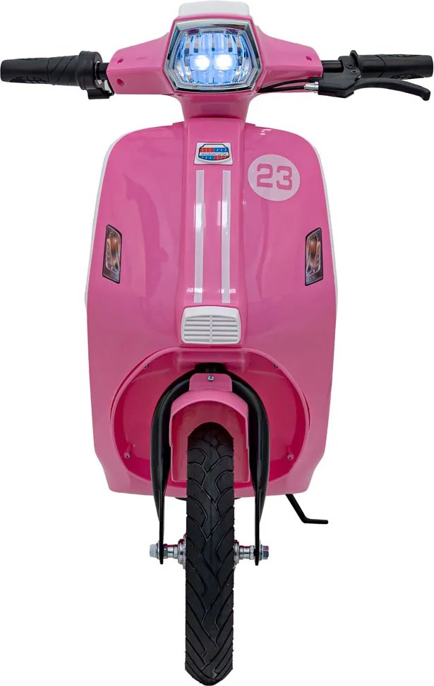 Ramiz Vozidlo Scooter Retro 23 Ružová