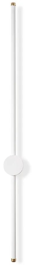 Biele LED nástenné svietidlo ø 7 cm Sword – Opviq lights