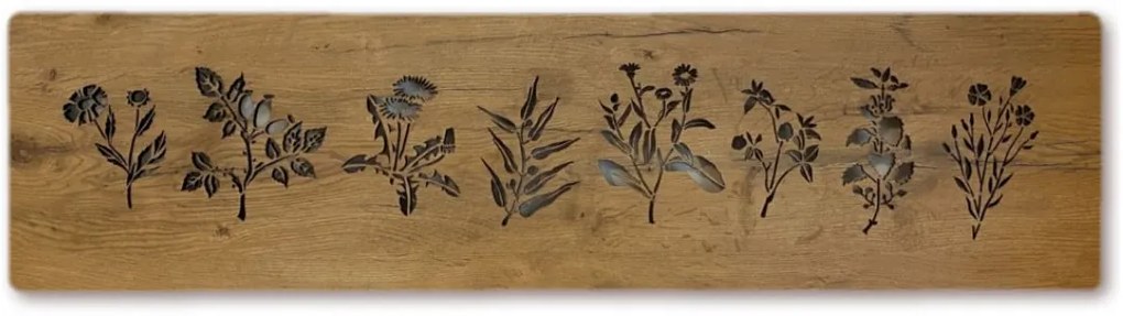 Svietiaci obraz Bylinky na batériu