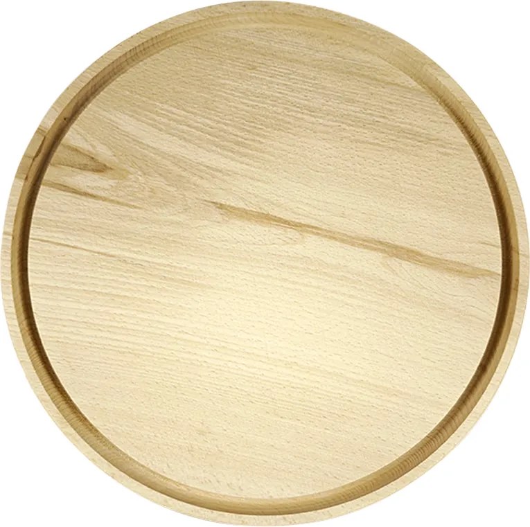AMADEA Drevená servírovacia doska - podnos, masívne drevo, 30 cm
