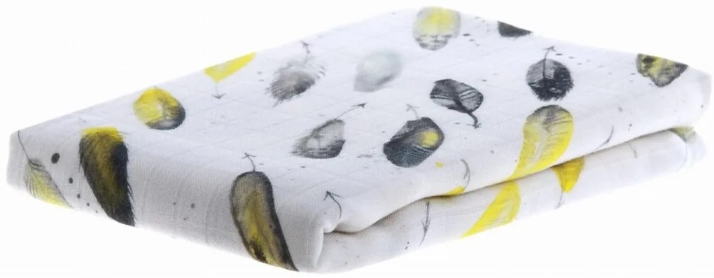 Bambusová plienka Baby Nellys ® - neutrálny vzor, 75 x75 cm