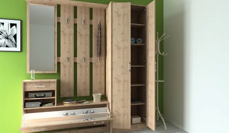 Predsieňová stena Vincent, dub wotan