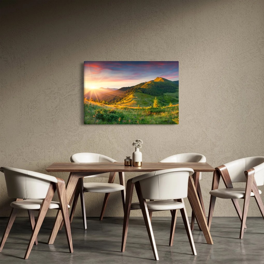 Obraz - Letná krajina (90x60 cm)