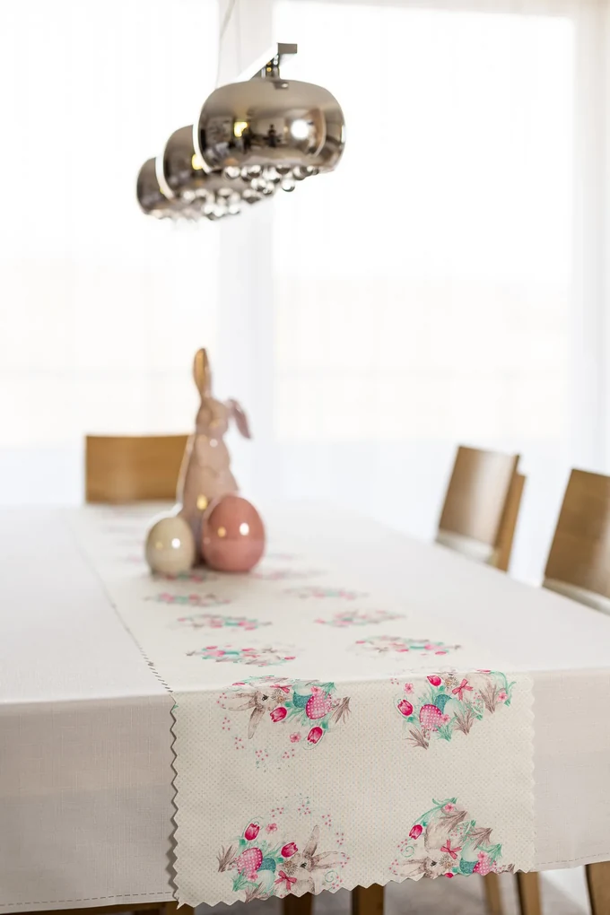 Dekorstudio Veľkonočný behúň s potlačou - Vzor WN16 Rozmer behúňa (šírka x dĺžka): 40x140cm